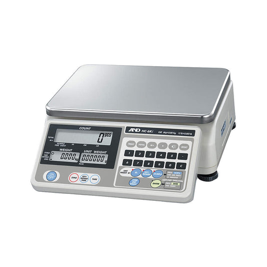A&D Weighing HC-6Ki, HC-i Series Counting Scale, 15lb Capacity